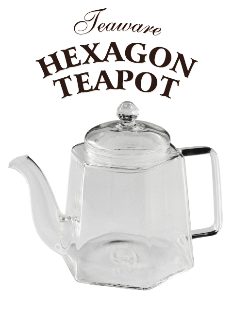 ヘキサゴン ティーポット｜紅茶専門店TEAPOND ティーポンド