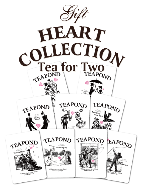Tea for Two ハートコレクション｜紅茶専門店TEAPOND ティーポンド